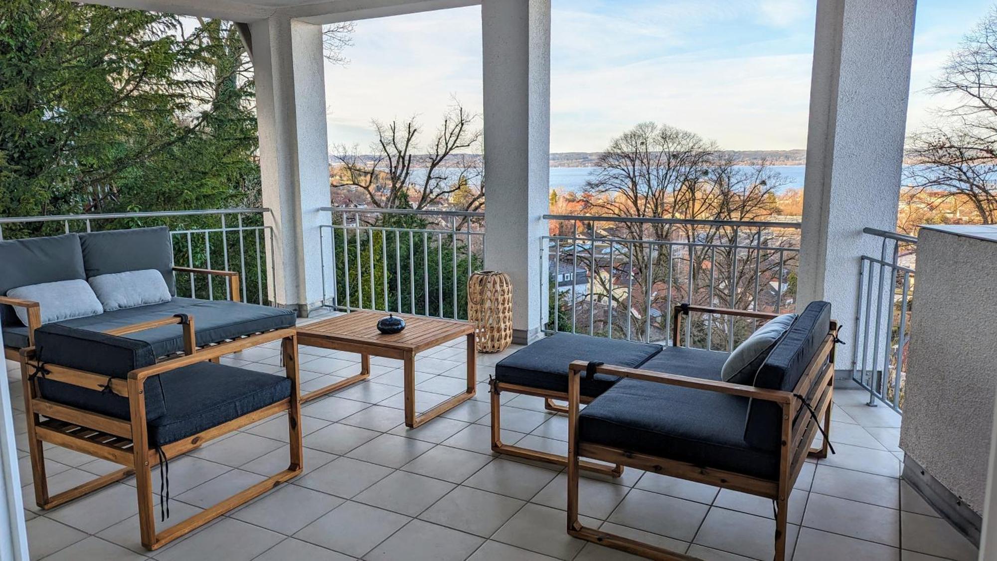 Liboria I Villa Mit Seeblick 10Min Vom See 海瑞星阿莫斯 外观 照片